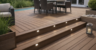 Applicazioni del legno composito per pavimenti esterni