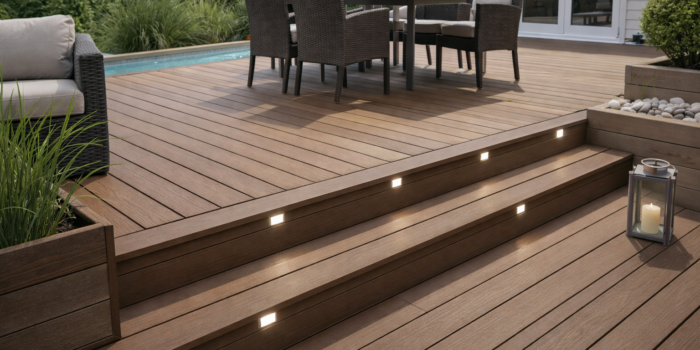 Applicazioni del legno composito per pavimenti esterni