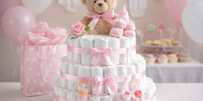 Torta di pannolini: un regalo da non improvvisare